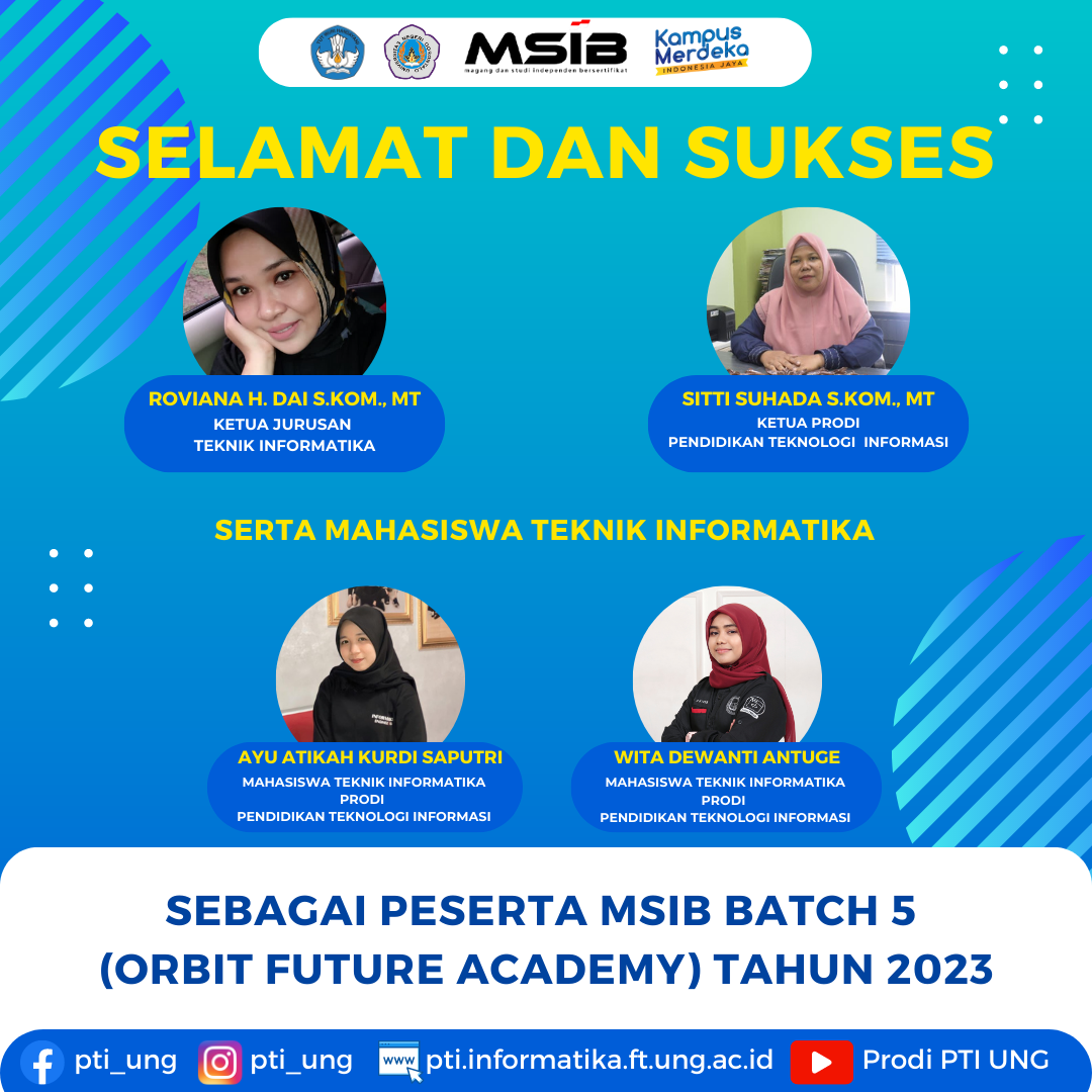 Dua Mahasiswa PTI Belajar AI for Jobs Melalui Studi Independen di Orbit Future Academy