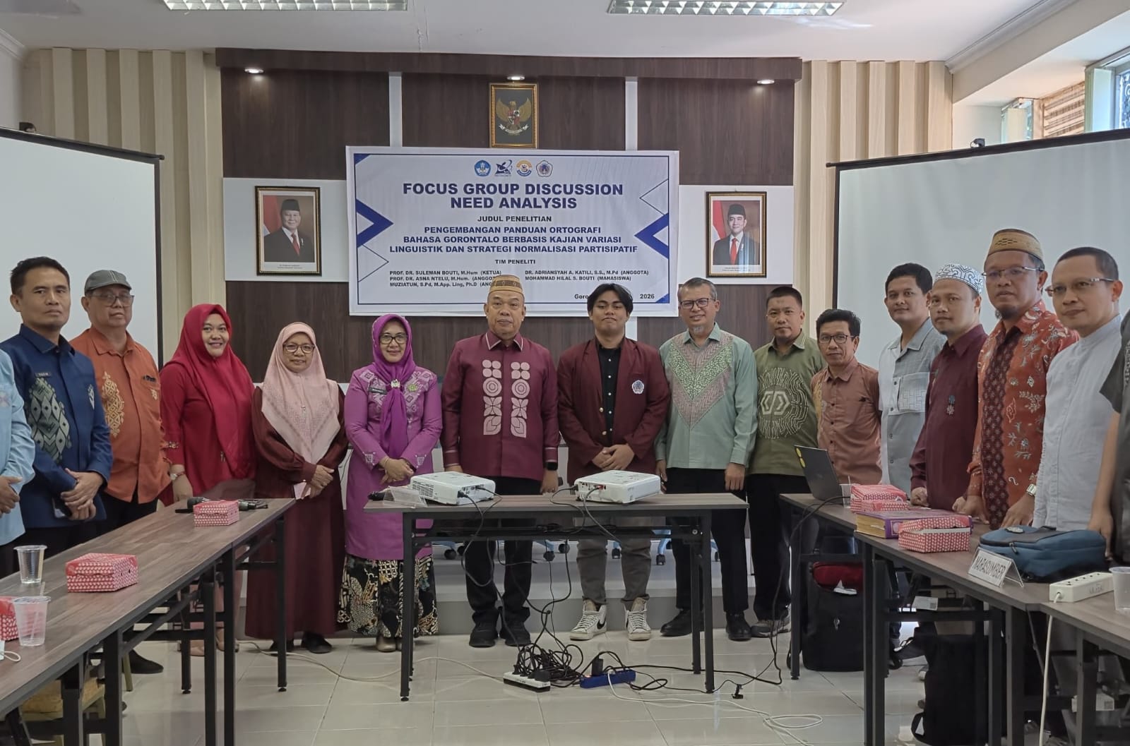 Fakultas Teknik UNG Berkontribusi dalam Pengembangan Aplikasi Al-Qur'an Bahasa Gorontalo Melalui FGD Lintas Institusi