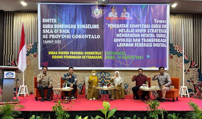 Dorong Inovasi Pendidikan, Dosen Informatika UNG Tekankan Transformasi Digital Layanan BK di Bimtek Guru BK Provinsi Gorontalo