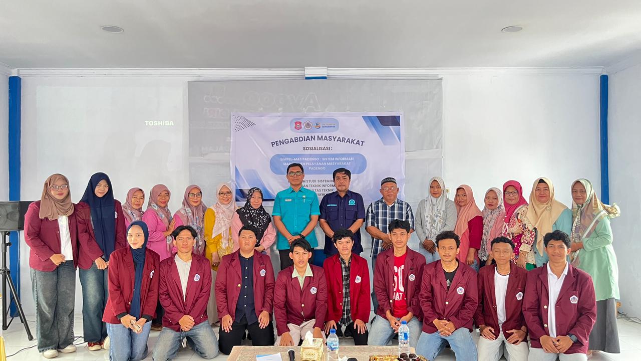 Kelurahan Padengo Terapkan Inovasi Mahasiswa Prodi Sistem Informasi UNG untuk Tingkatkan Kualitas Layanan